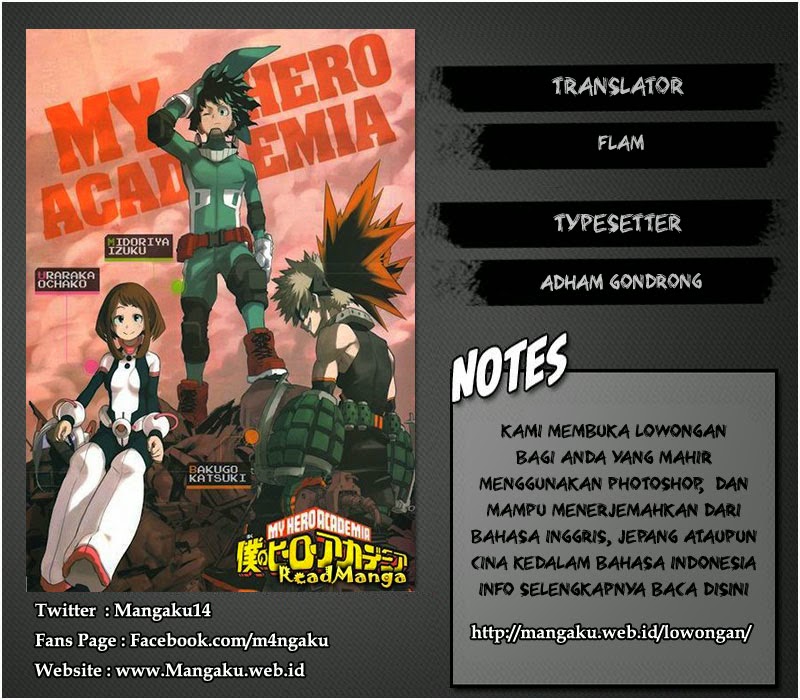 Komik Boku no Hero Academia Chapter 8 gambar 1