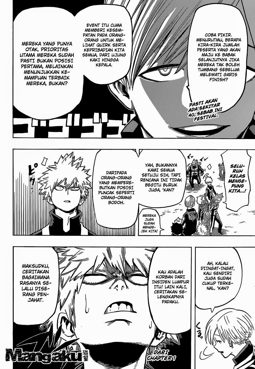 Boku no Hero Academia Chapter 28 Gambar 18