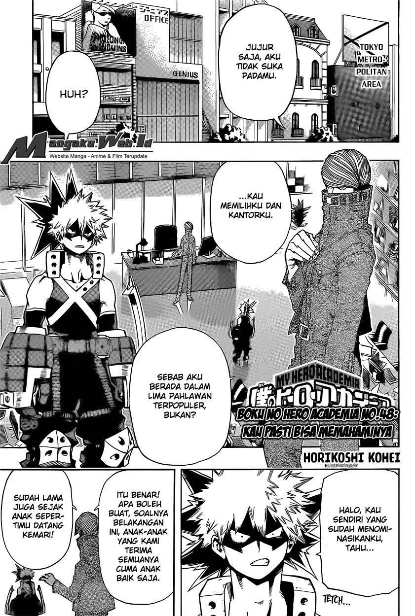 Manga Boku no Hero Academia Chapter 48 gambar 2