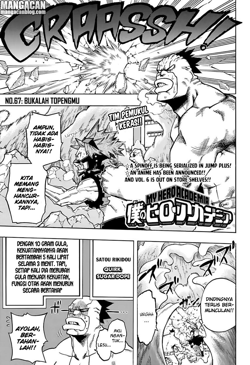 Komik Boku no Hero Academia Chapter 67 gambar 1