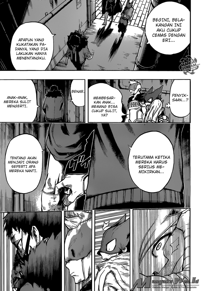 Boku no Hero Academia Chapter 129 Gambar 12