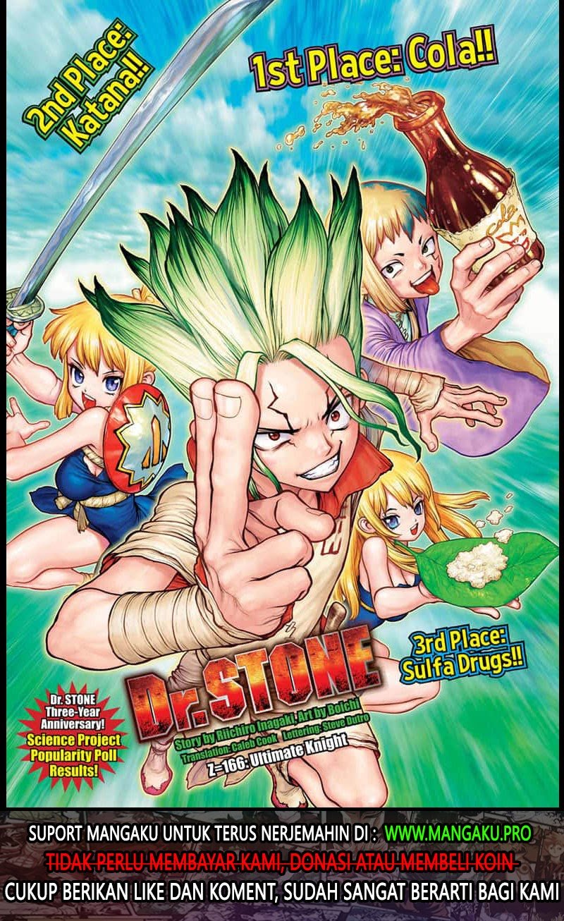 Manga Dr. Stone Chapter 166 gambar 2