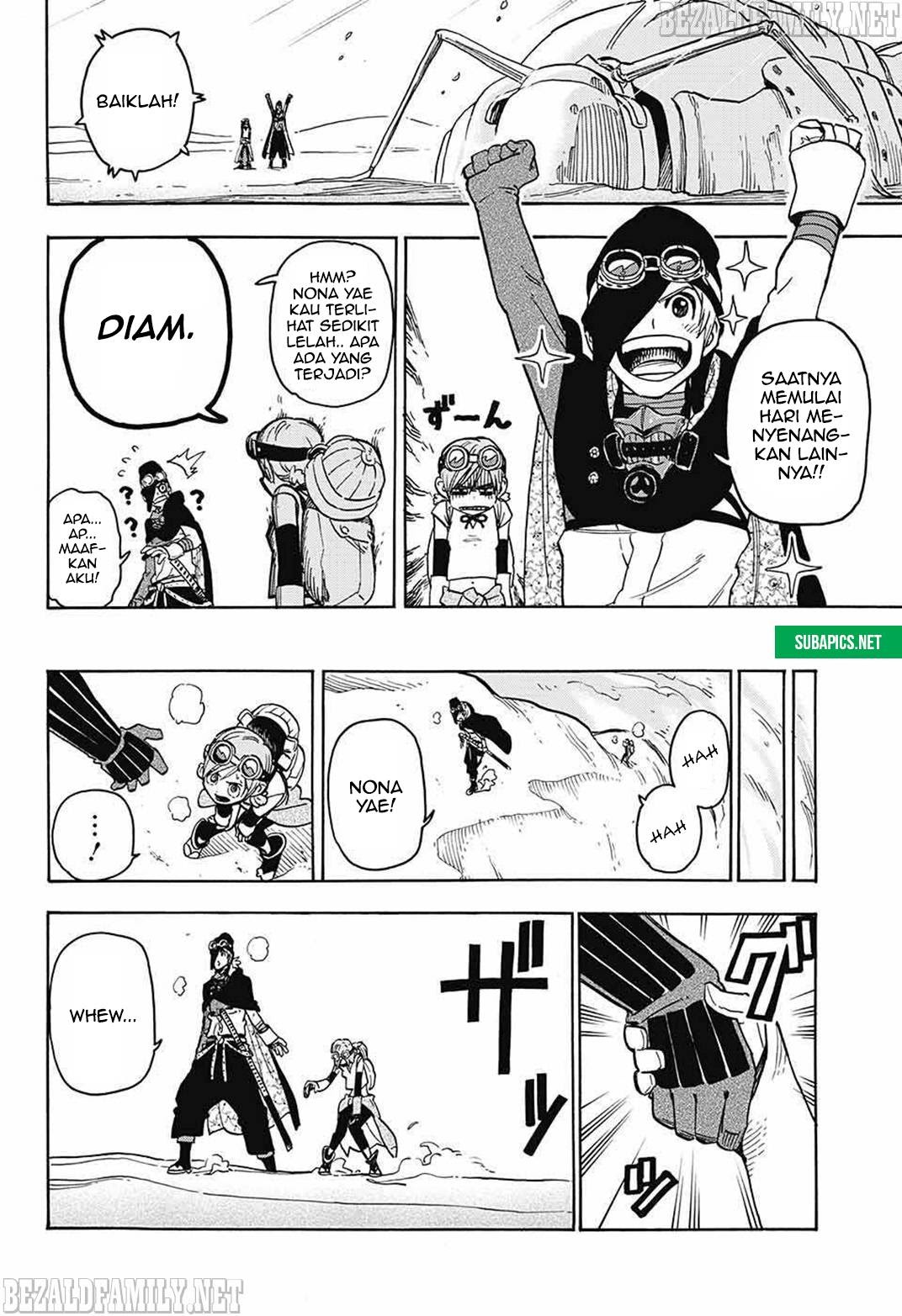 Sahara the Flower Samurai Chapter 02 Gambar 12