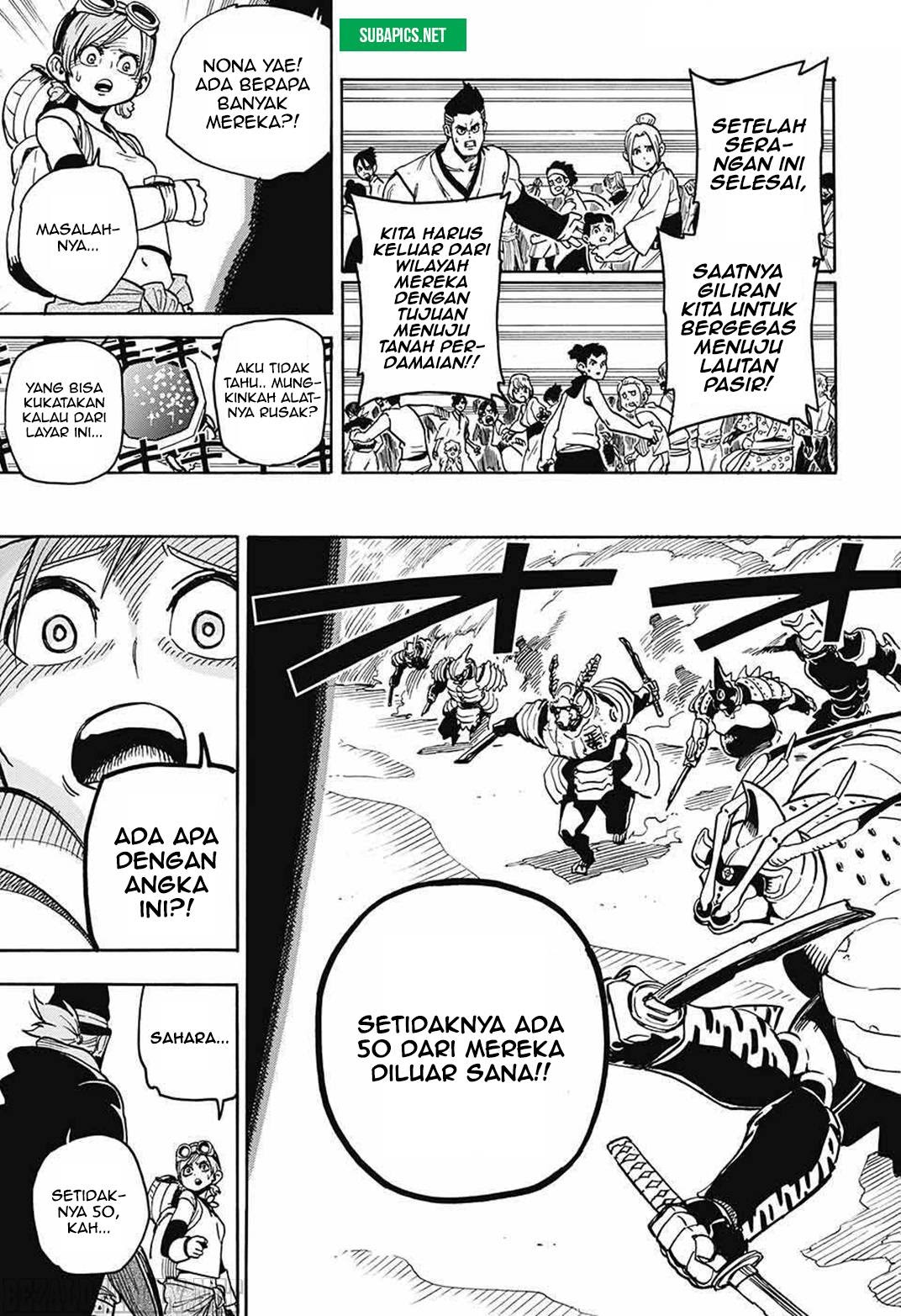 Sahara the Flower Samurai Chapter 02 Gambar 29