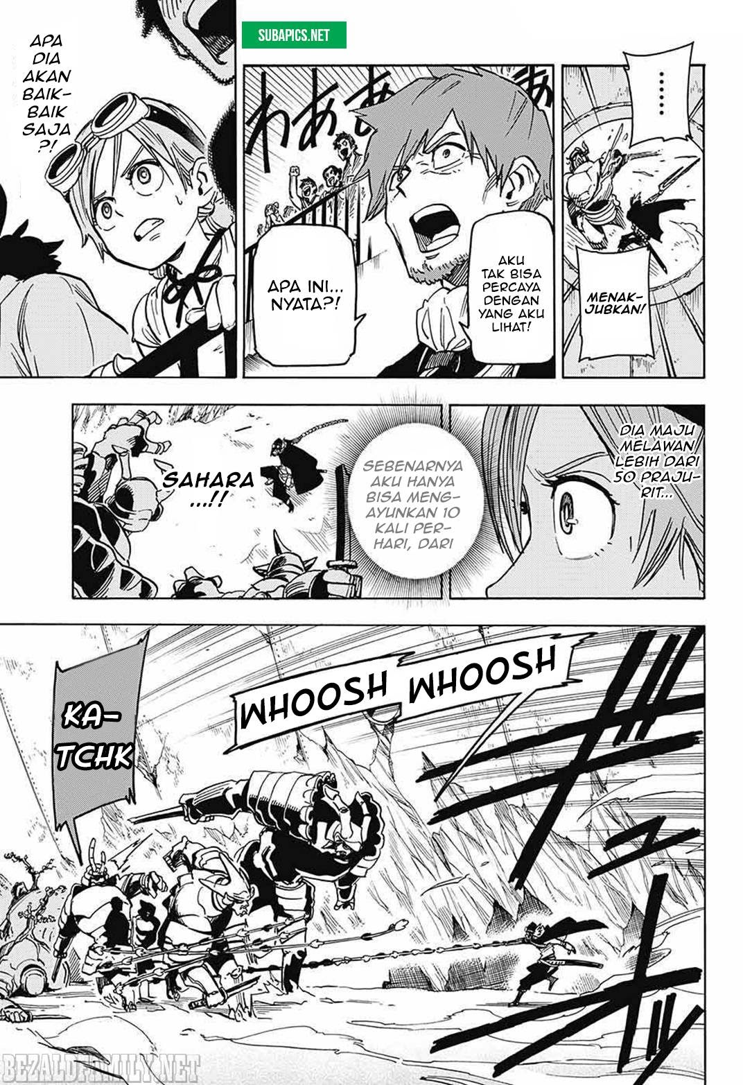 Sahara the Flower Samurai Chapter 02 Gambar 37