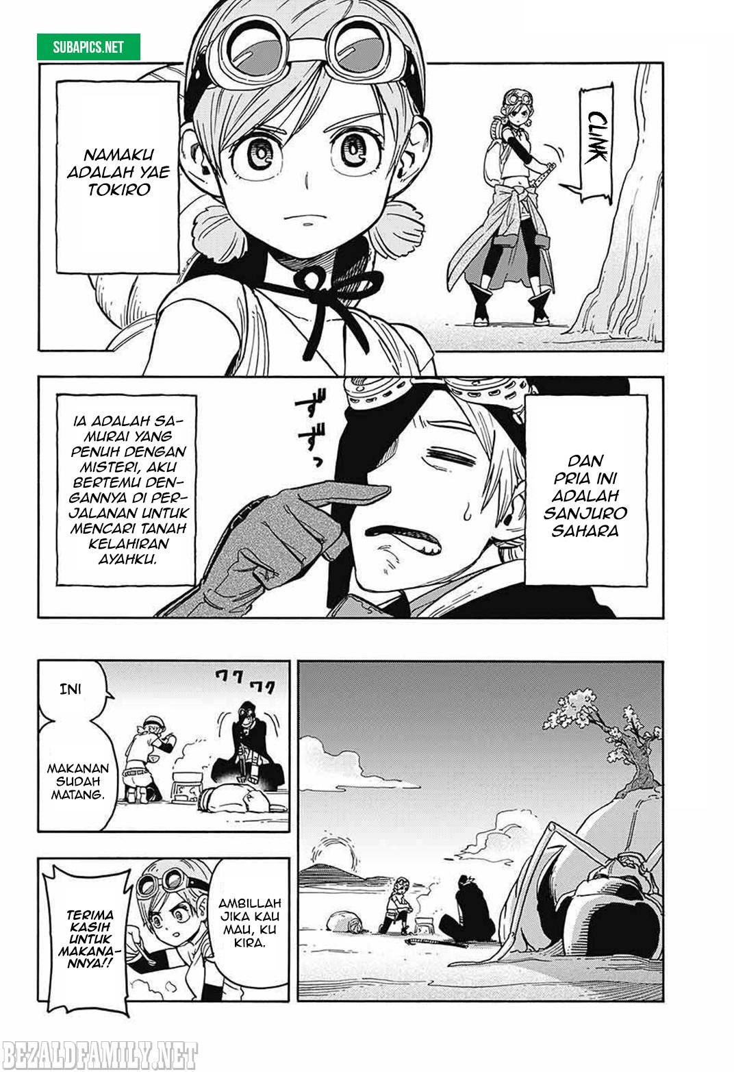 Sahara the Flower Samurai Chapter 02 Gambar 6