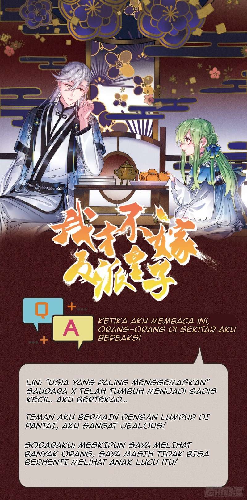 I Won’t Marry The Enemy Prince Chapter 3 Gambar 35