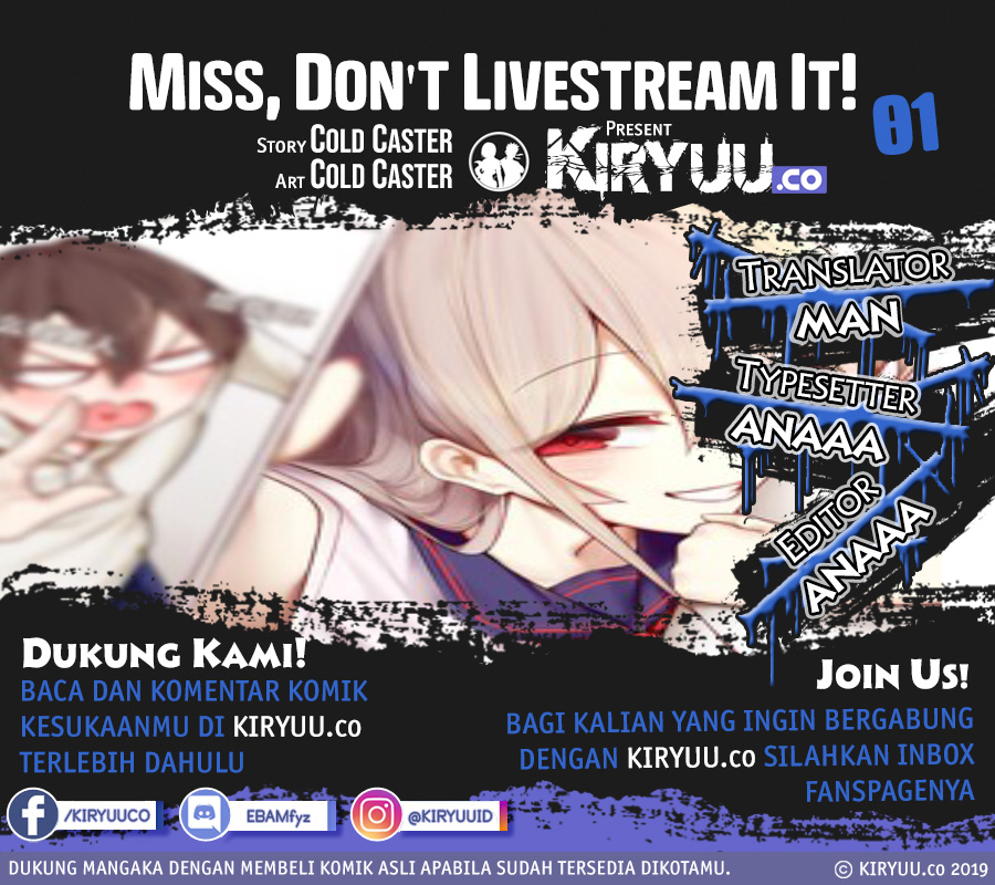 Manhua Miss, don’t livestream it! Chapter 1 gambar 2