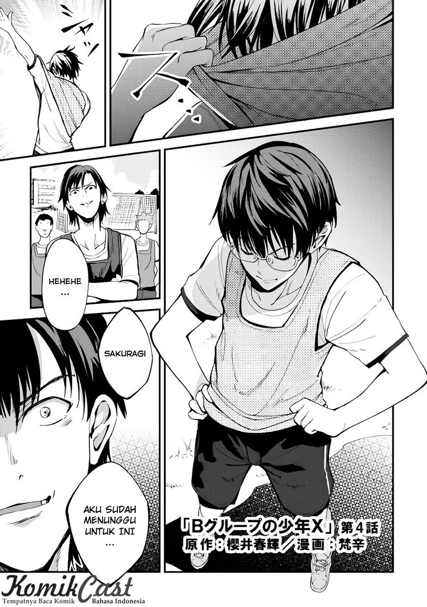 Manga B Group no Shounen X Chapter 04 gambar 2
