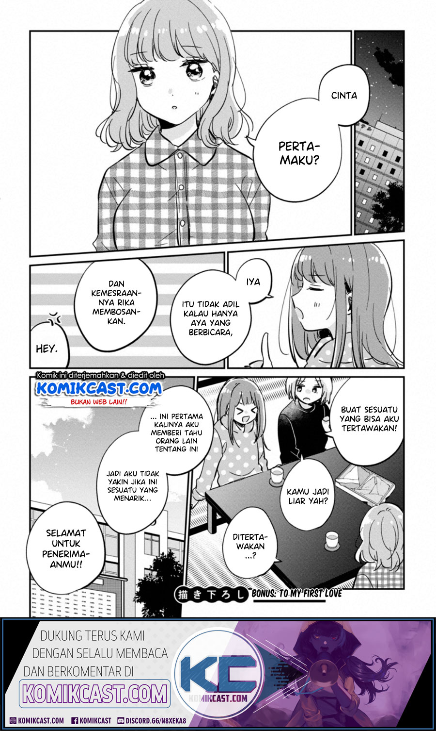 Manga It’s Not Meguro-san’s First Time Chapter 30.5 gambar 2