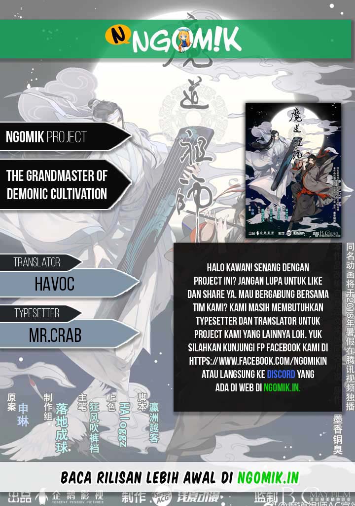 Komik The Grandmaster of Demonic Cultivation Chapter 78 gambar 1