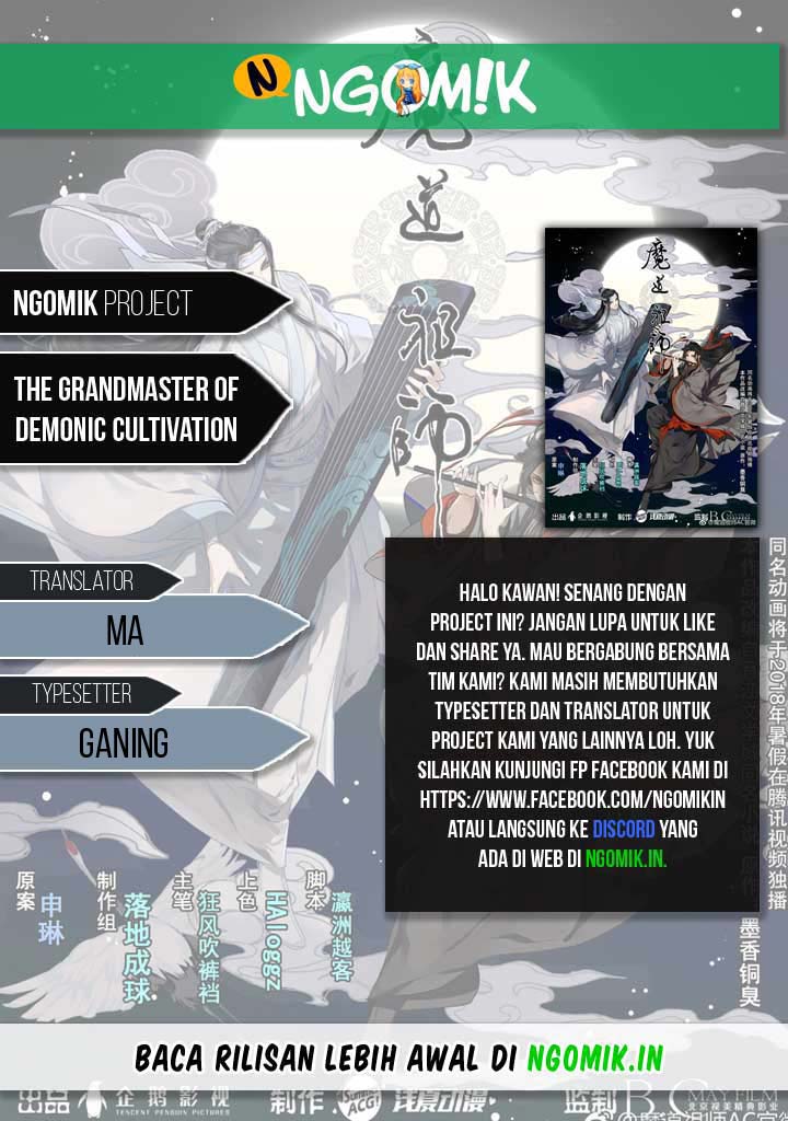 Komik The Grandmaster of Demonic Cultivation Chapter 56 gambar 1