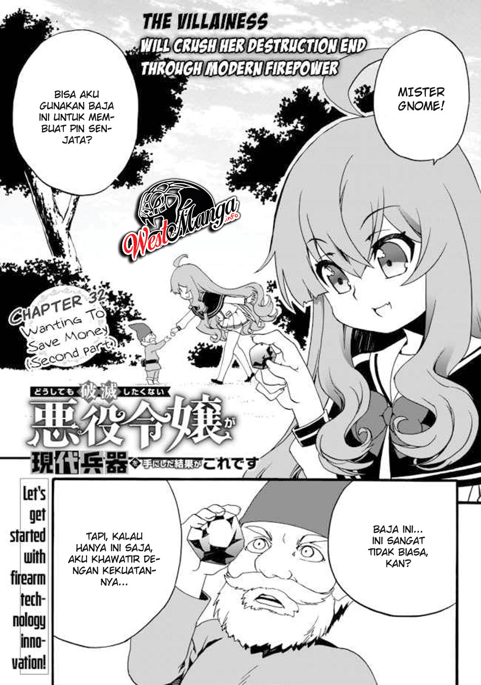 Manga The Villainess Will Crush Her Destruction End Through Modern Firepower Chapter 32 gambar 2
