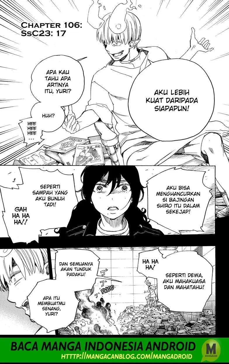 Komik Ao no Exorcist Chapter 109 gambar 1