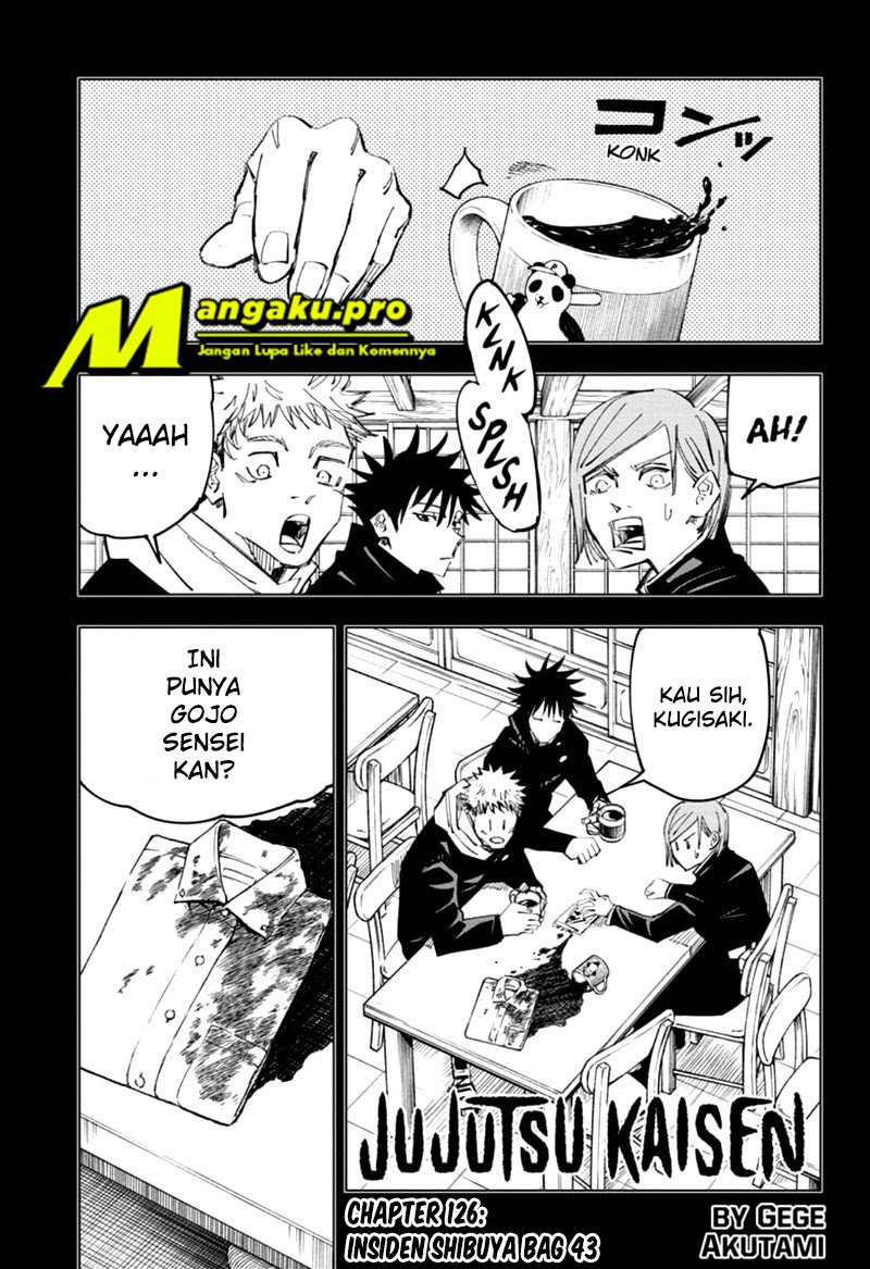 Manga Jujutsu Kaisen Chapter 126 gambar 2