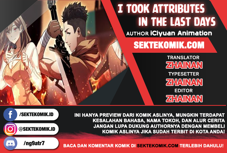 Komik I Took Attributes in the Last Days Chapter 04 gambar 1