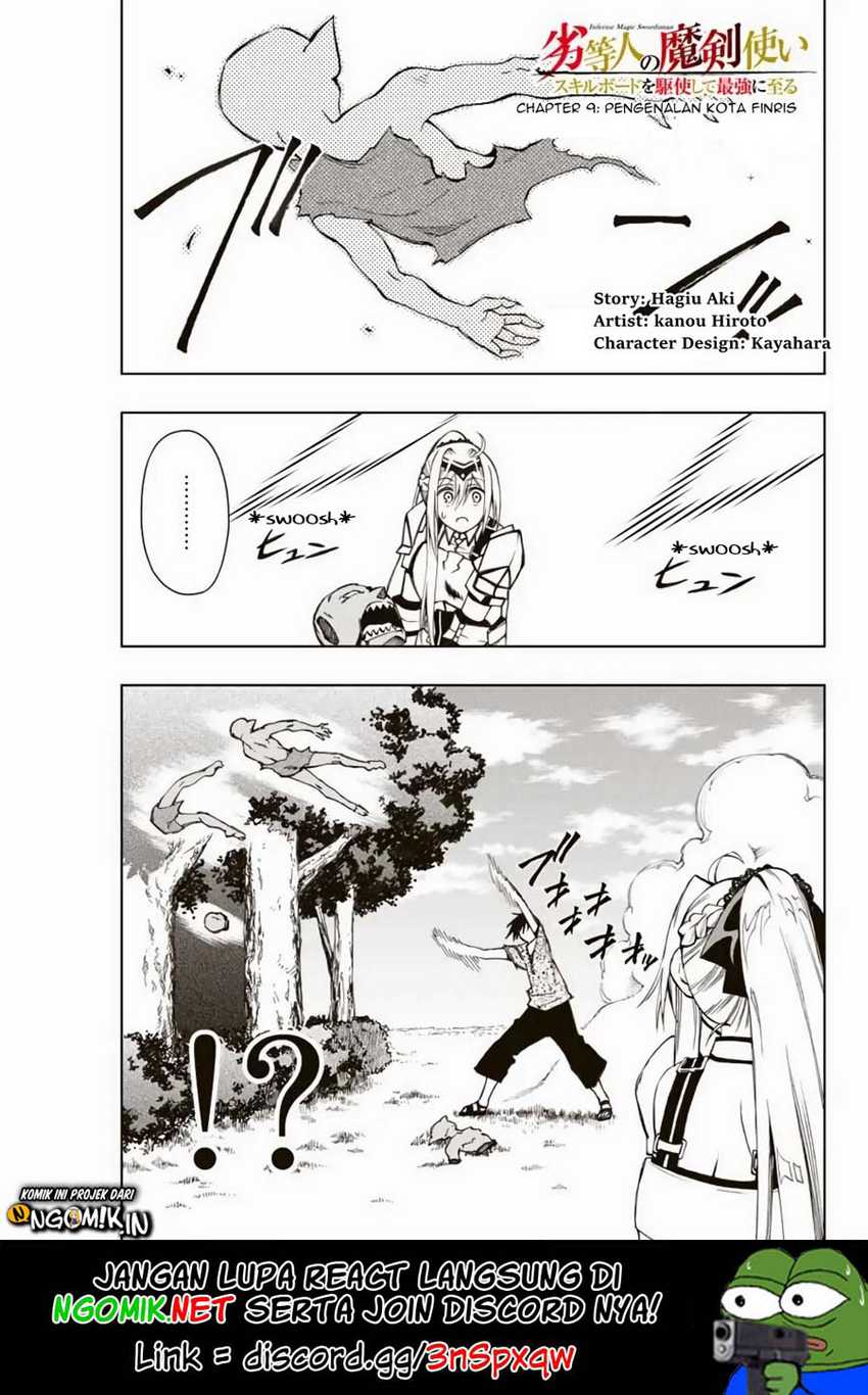Manga The Reincarnated Inferior Magic Swordsman Chapter 9 gambar 2