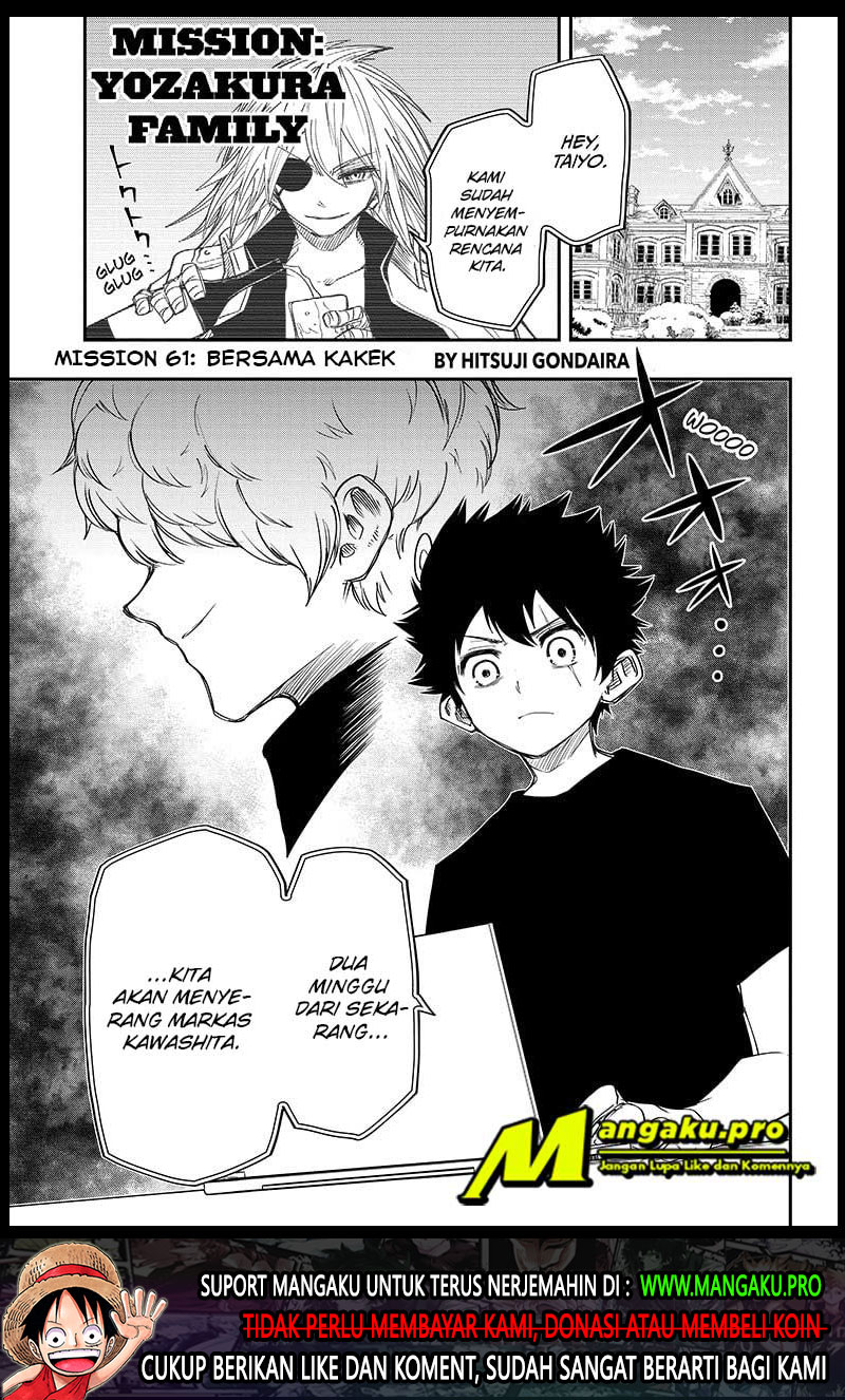 Manga Mission: Yozakura Family Chapter 61 gambar 2