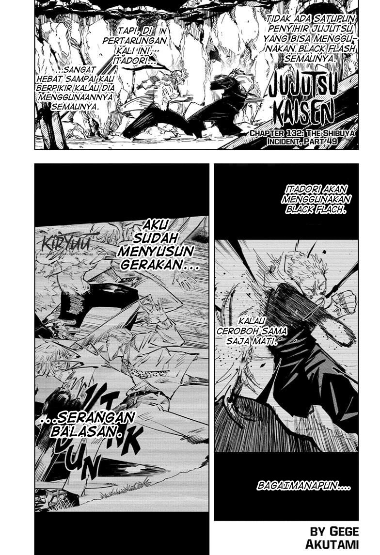 Manga Jujutsu Kaisen Chapter 132 gambar 2
