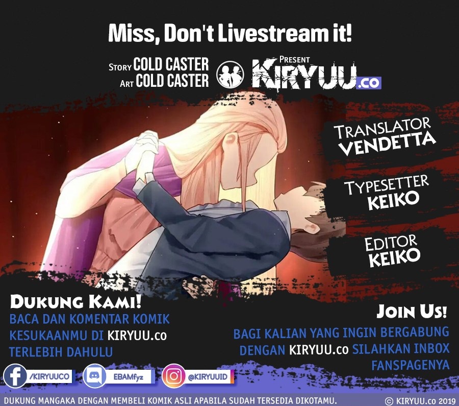 Komik Miss, don’t livestream it! Chapter 17 gambar 1