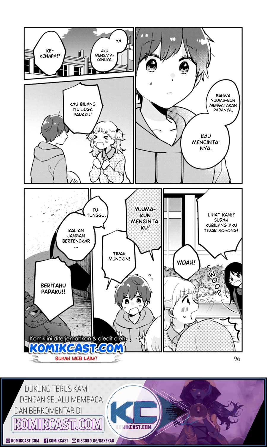 Manga It’s Not Meguro-san’s First Time Chapter 38.5 gambar 2