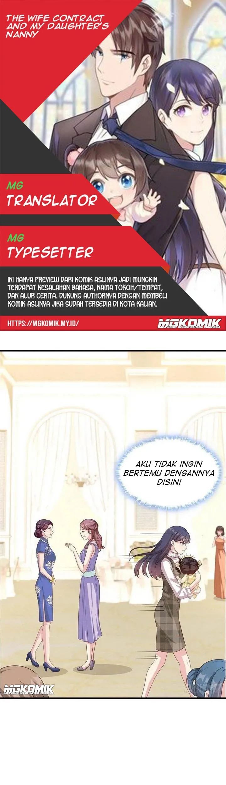 Komik The Wife Contract and My Daughter’s Nanny Chapter 40 gambar 1