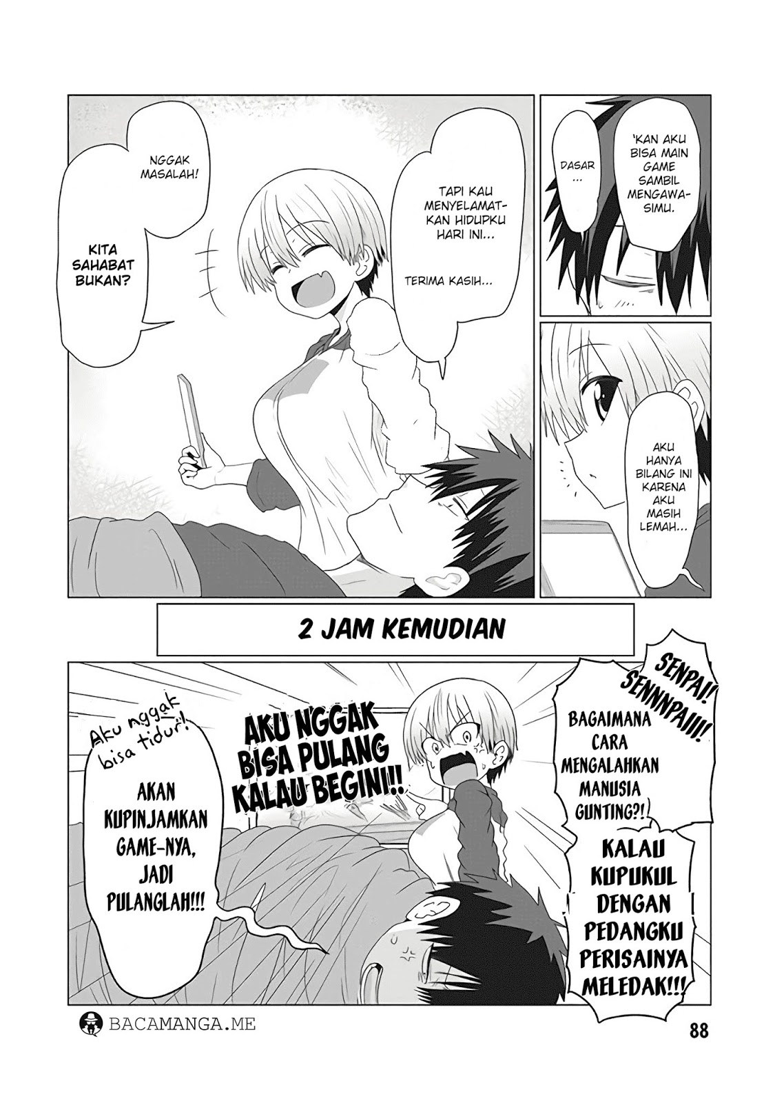 Uzaki-chan wa Asobitai! Chapter 08 Gambar 8