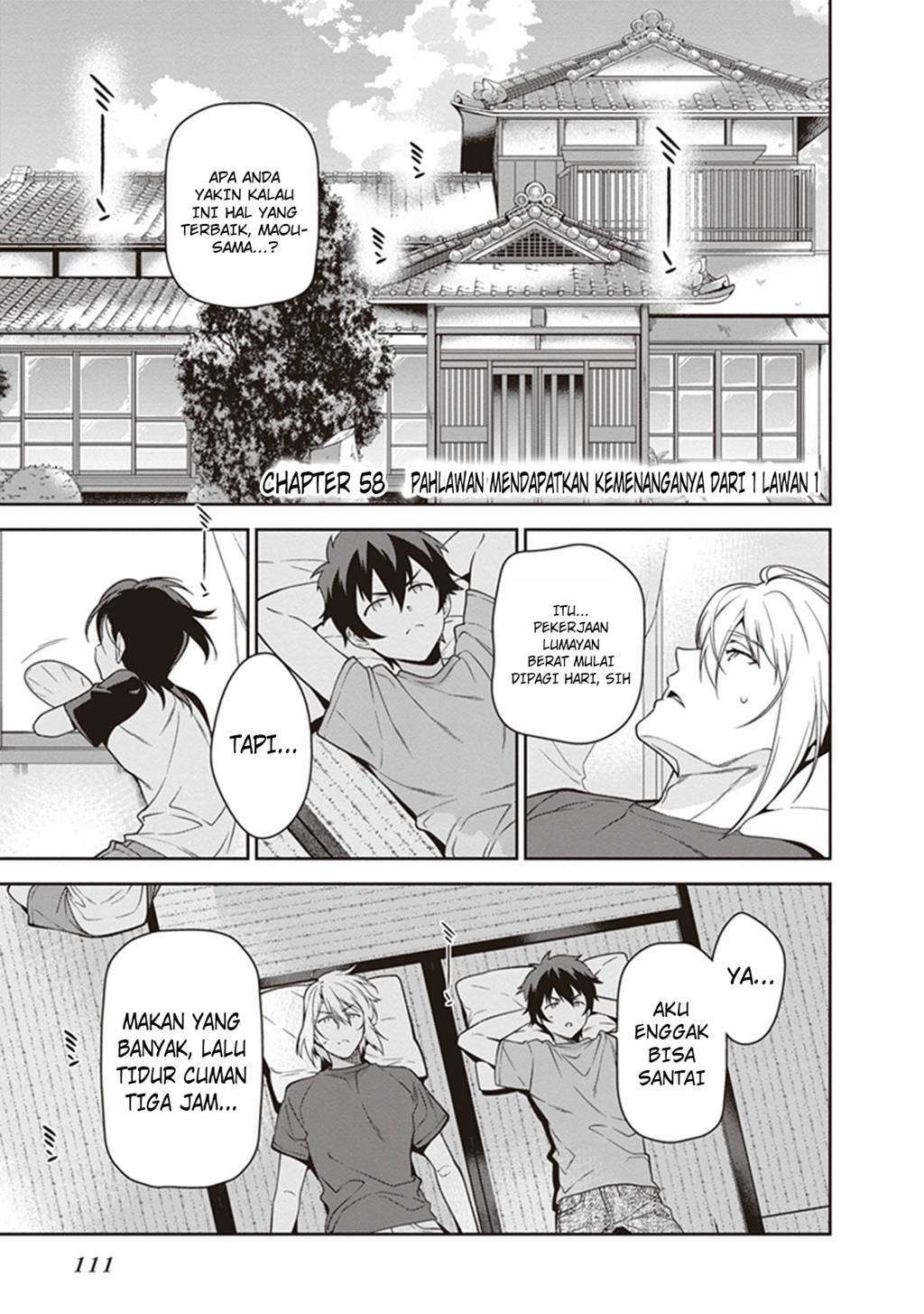 Manga Hataraku Maou-sama! Chapter 58 gambar 2