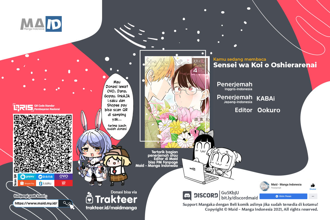 Komik Sensei wa Koi wo Oshierarenai Chapter 34 gambar 1