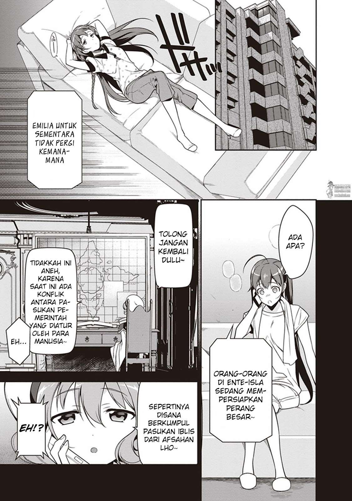 Hataraku Maou-sama! Chapter 47.2 Gambar 10