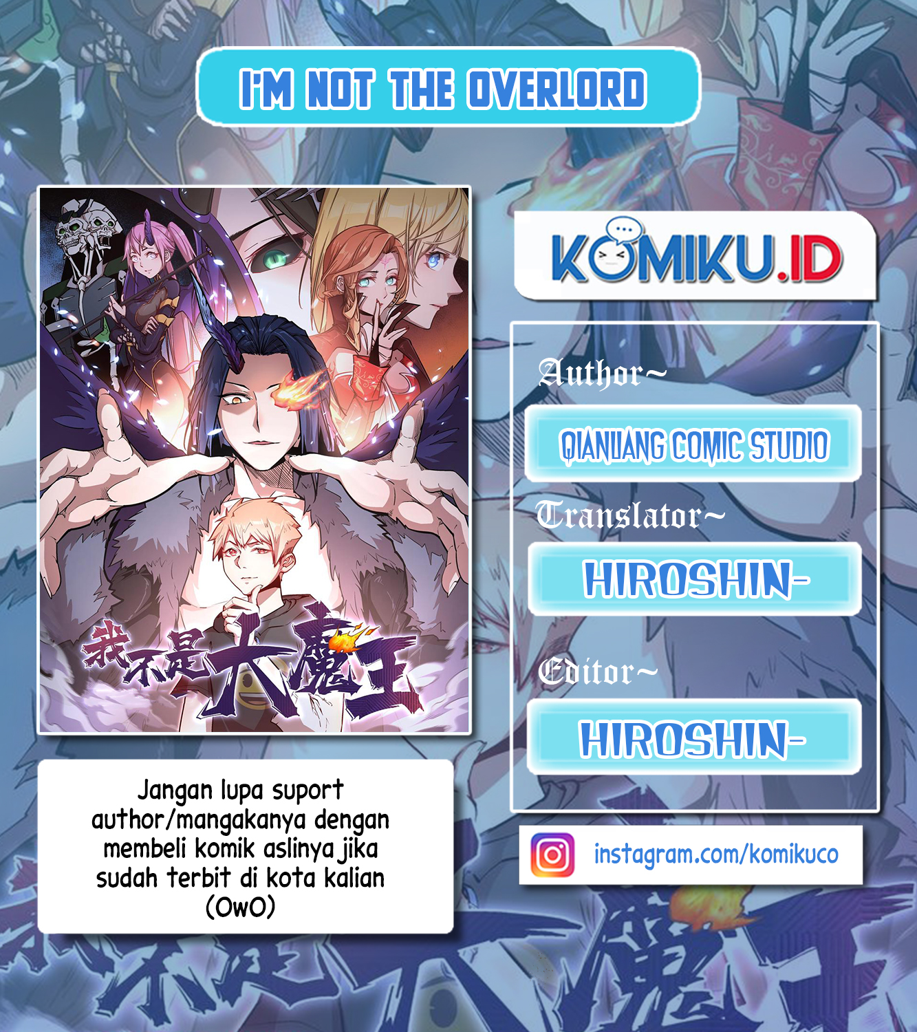 Komik I’m Not The Overlord Chapter 10 gambar 1