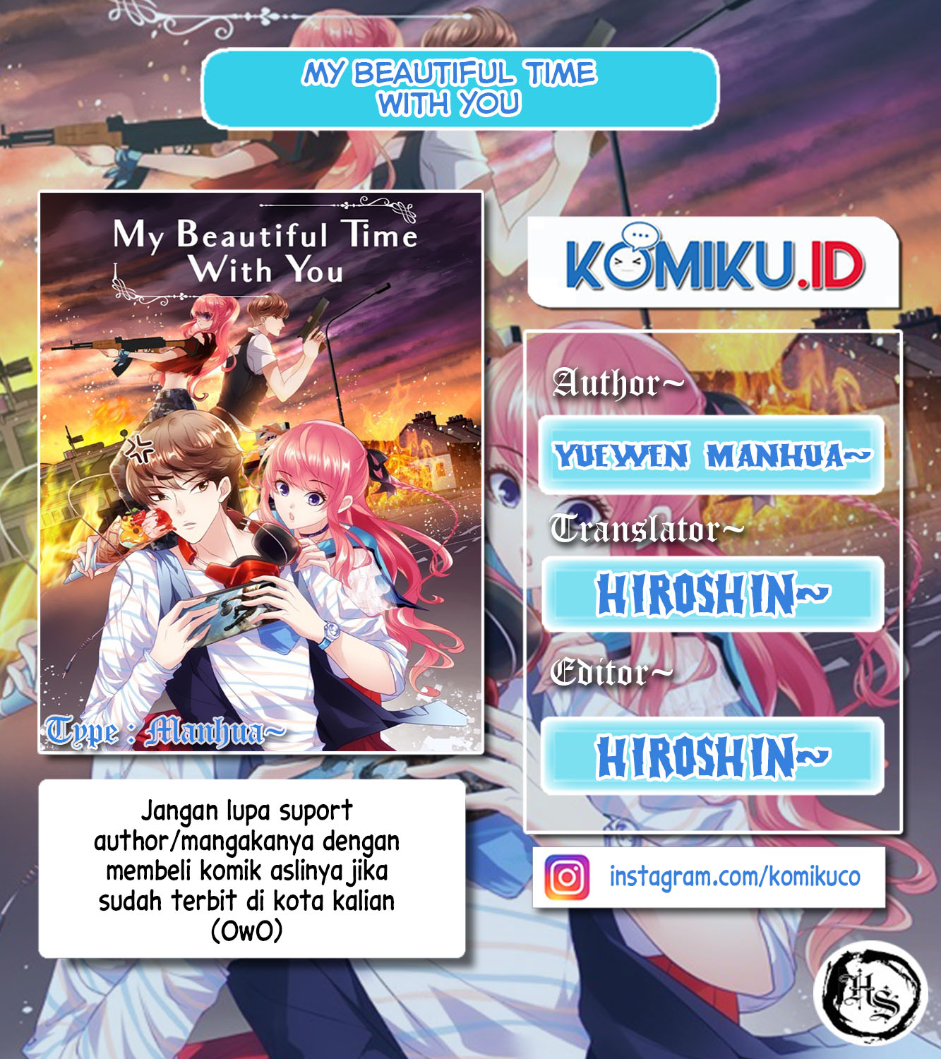 Komik My Beautiful Time with You Chapter 153 gambar 1