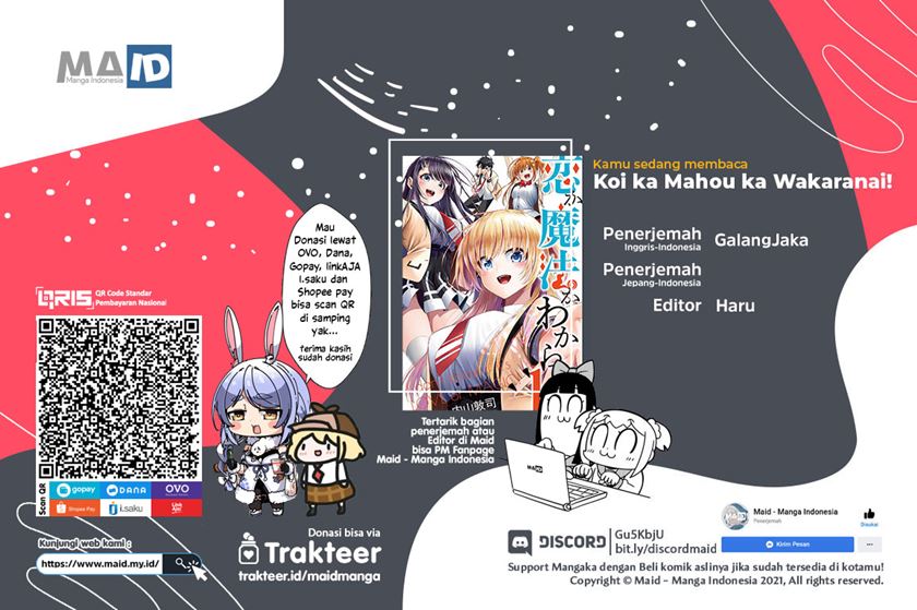 Komik Koi ka Mahou ka Wakaranai! Chapter 09 gambar 1