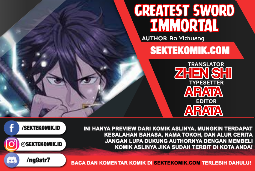 Komik Greatest Sword Immortal Chapter 107 gambar 1