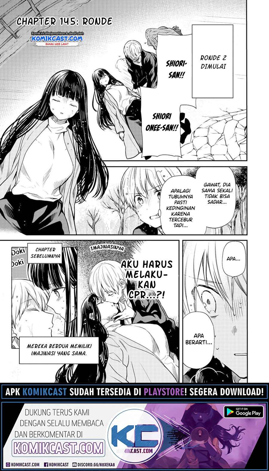 Manga Danshi Koukousei wo Yashinaitai Onee-san no Hanashi Chapter 145 gambar 2