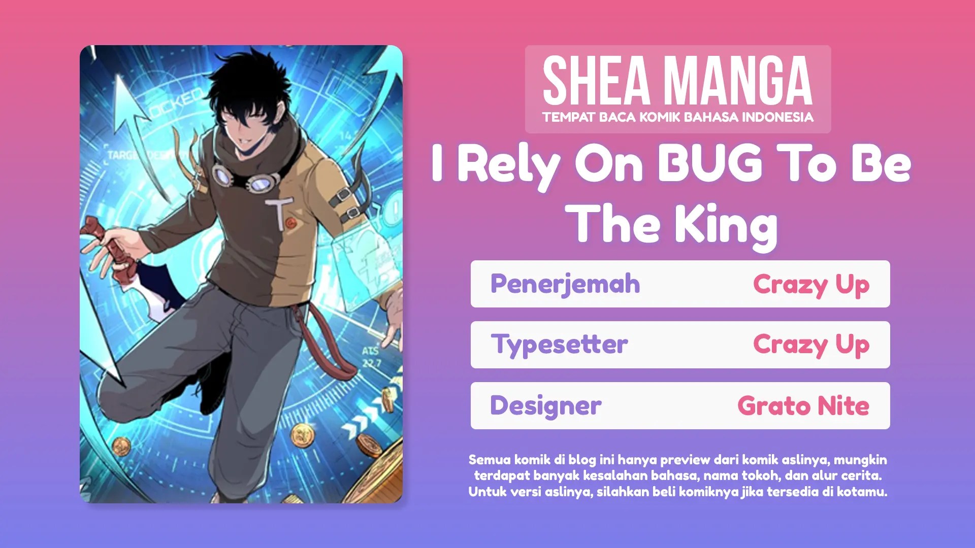 Komik I Rely On BUG To Be The King Chapter 07.1 gambar 1