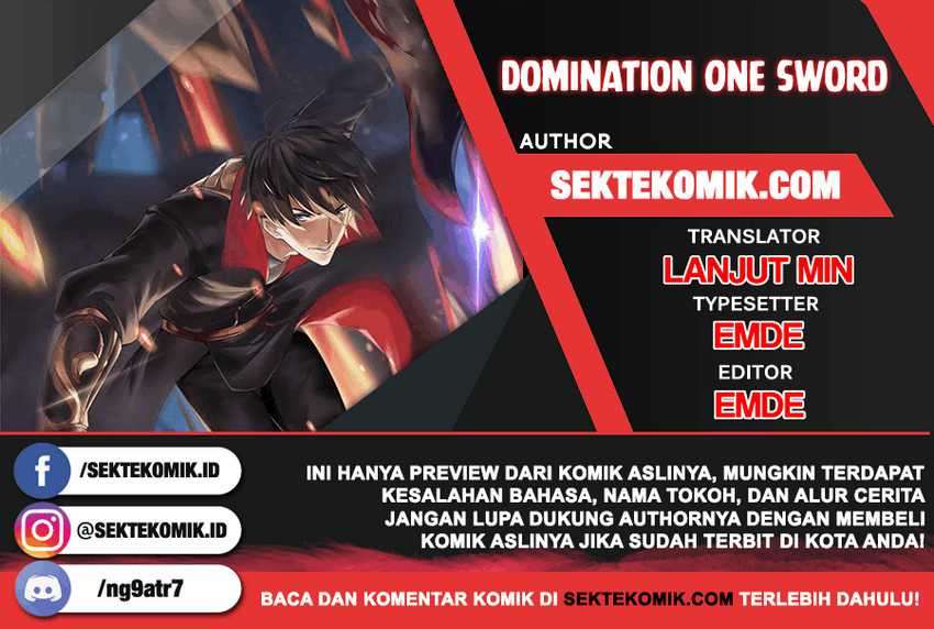 Komik Domination One Sword Chapter 63 gambar 1