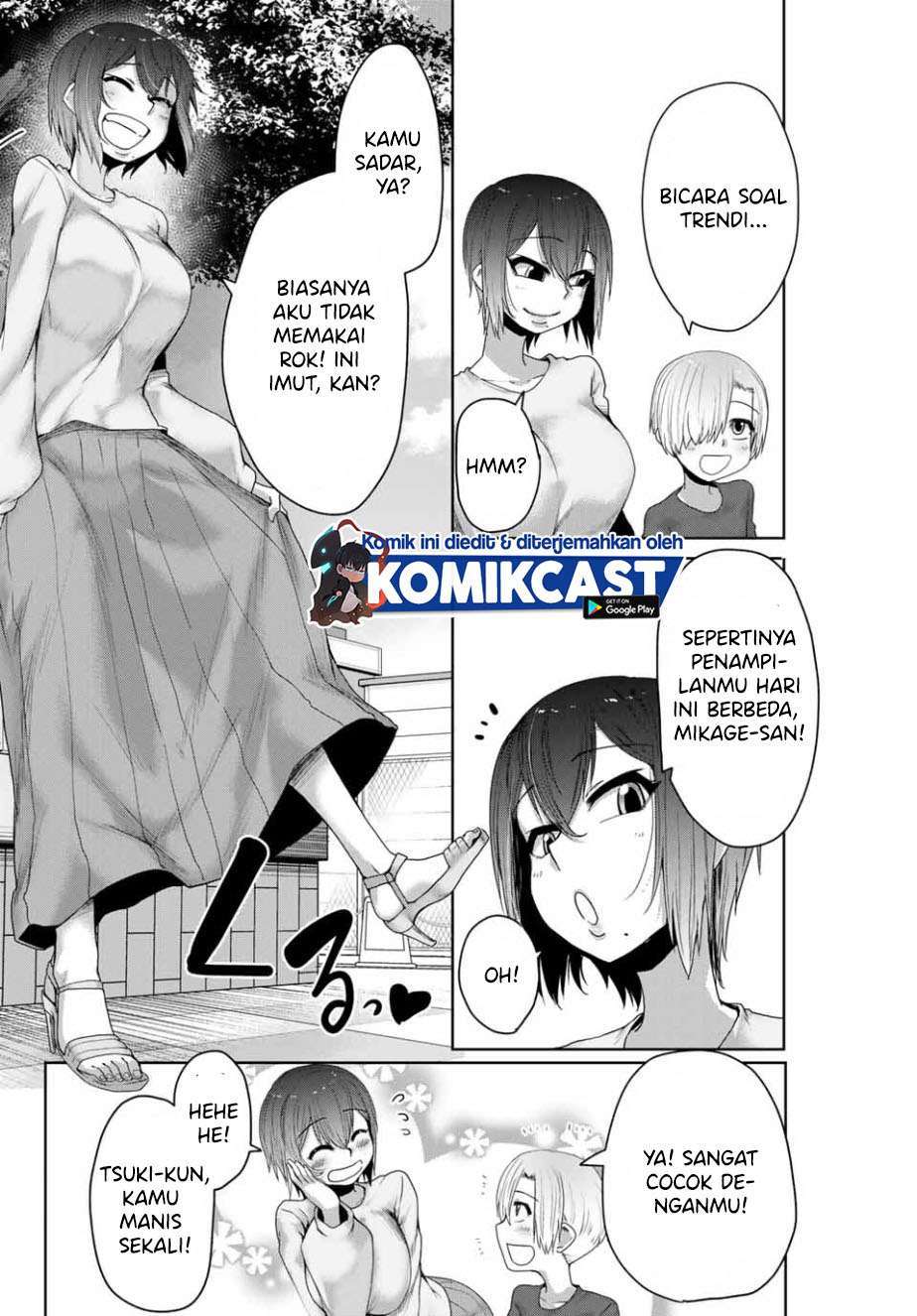 Manga The Girl with a Kansai Accent and the Pure Boy Chapter 13 gambar 2