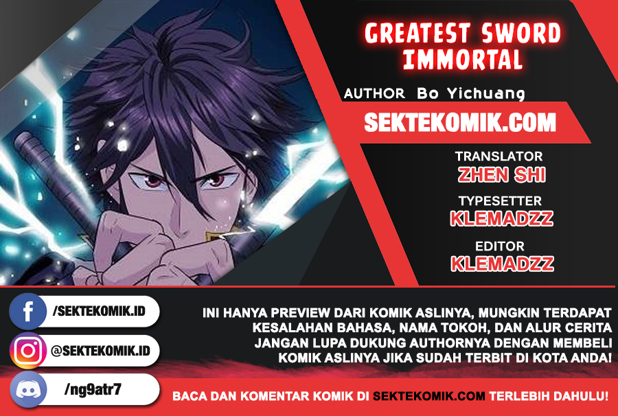 Komik Greatest Sword Immortal Chapter 140 gambar 1