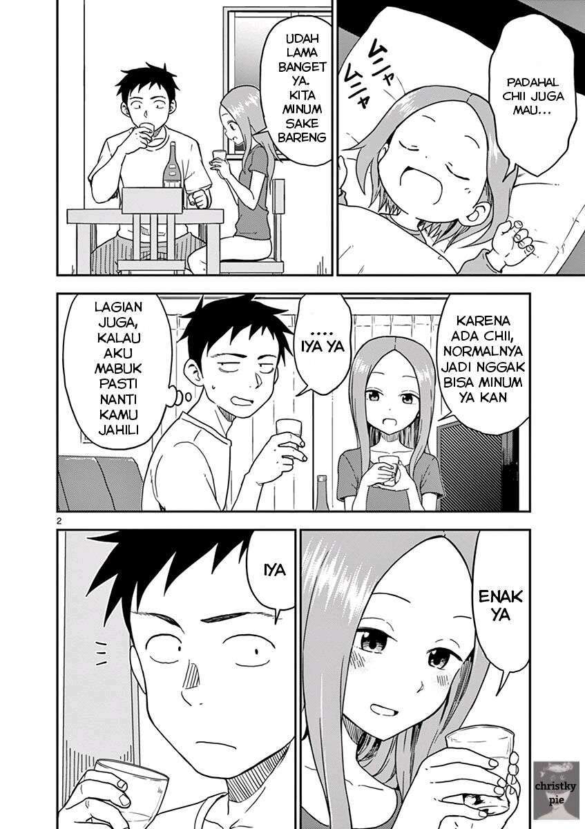 Manga Karakai Jouzu no (Moto) Takagi-san Chapter 82 gambar 2