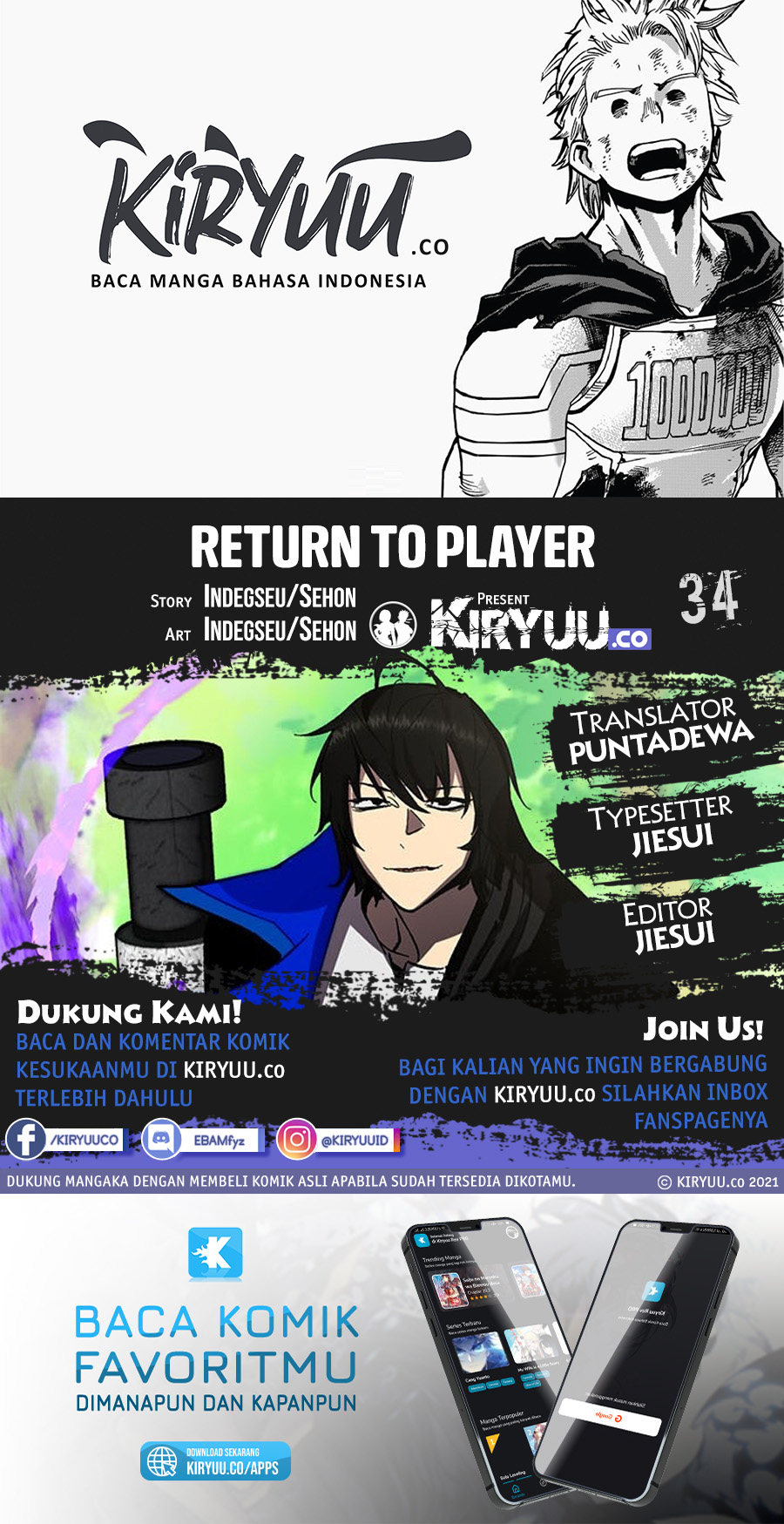 Komik Return to Player Chapter 34 gambar 1