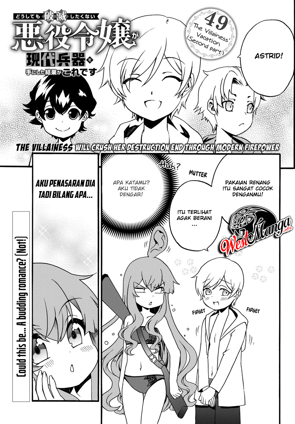 Manga The Villainess Will Crush Her Destruction End Through Modern Firepower Chapter 49 gambar 2