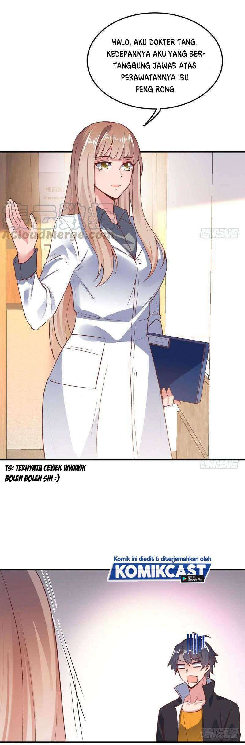 Carrying The Goddess Along Chapter 51 Gambar 21