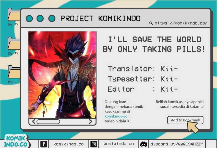 Komik I’ll Save The World By Only Taking Pills! Chapter 05 gambar 1