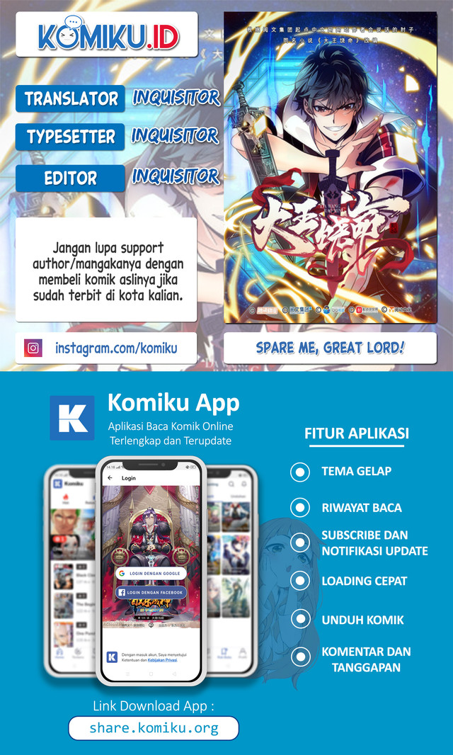 Komik Spare Me, Great Lord! Chapter 82 gambar 1