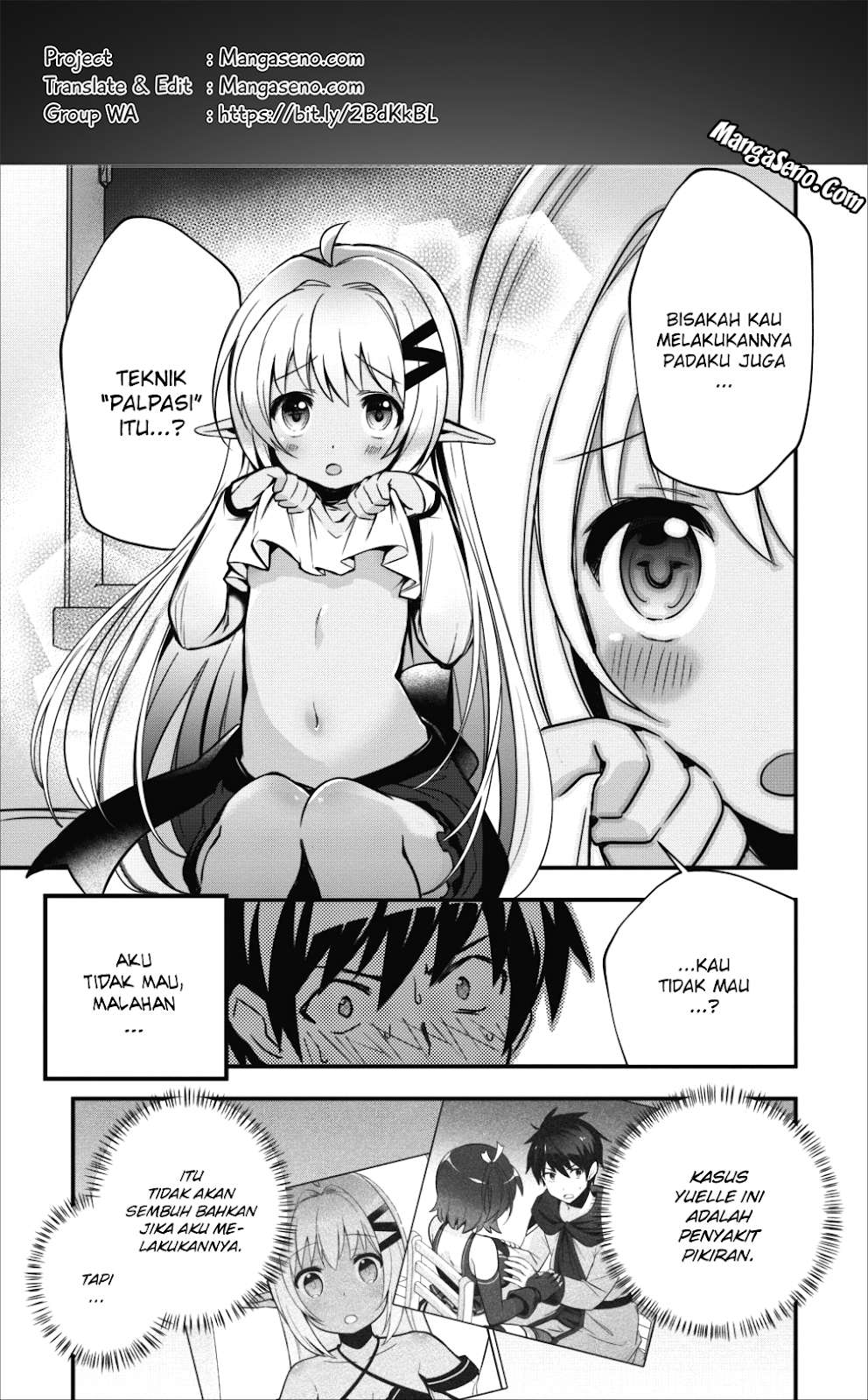 Komik Isekai no Meikyuu Toshi de Chiyu Mahoutsukai Yattemasu Chapter 5 gambar 1