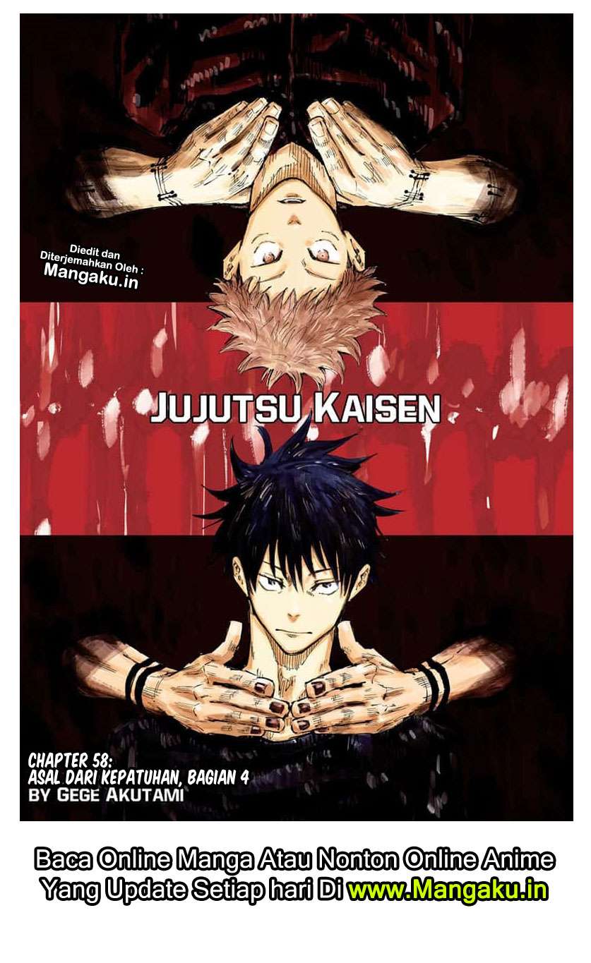 Manga Jujutsu Kaisen Chapter 58 gambar 2