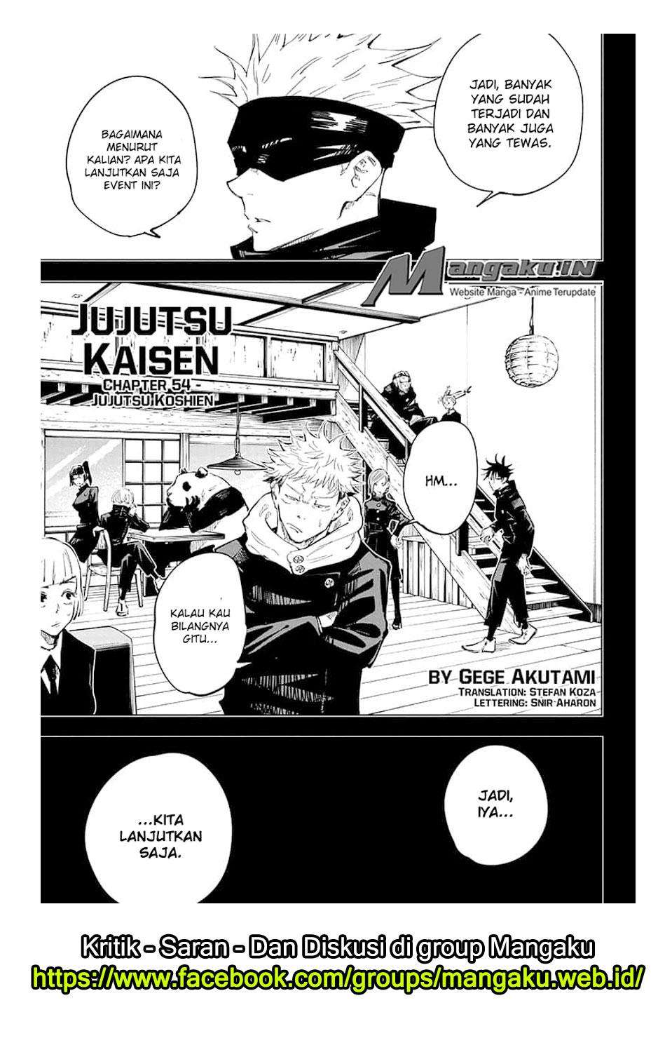 Manga Jujutsu Kaisen Chapter 54 gambar 2