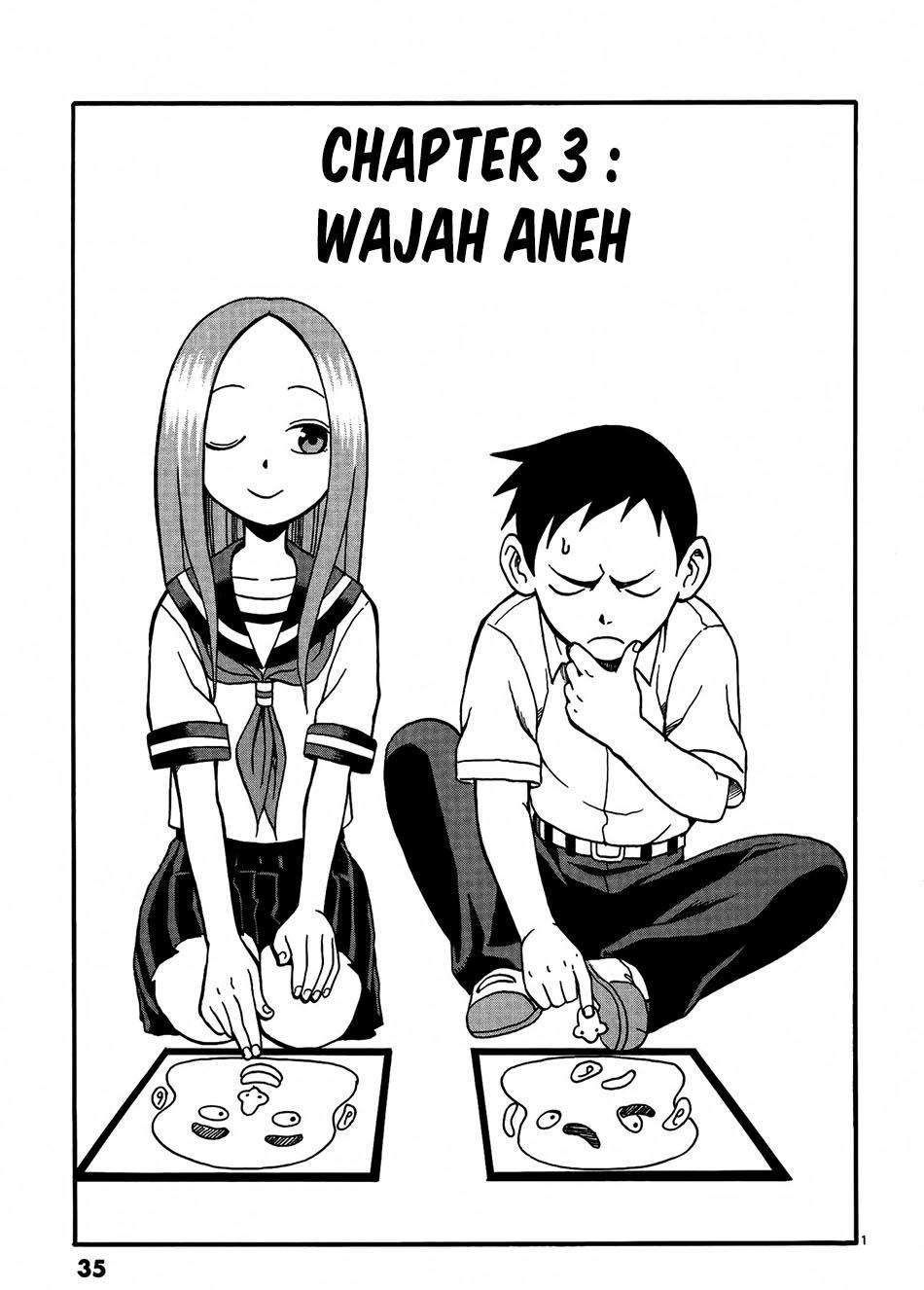 Manga Karakai Jouzu no Takagi-san Chapter 3 gambar 2