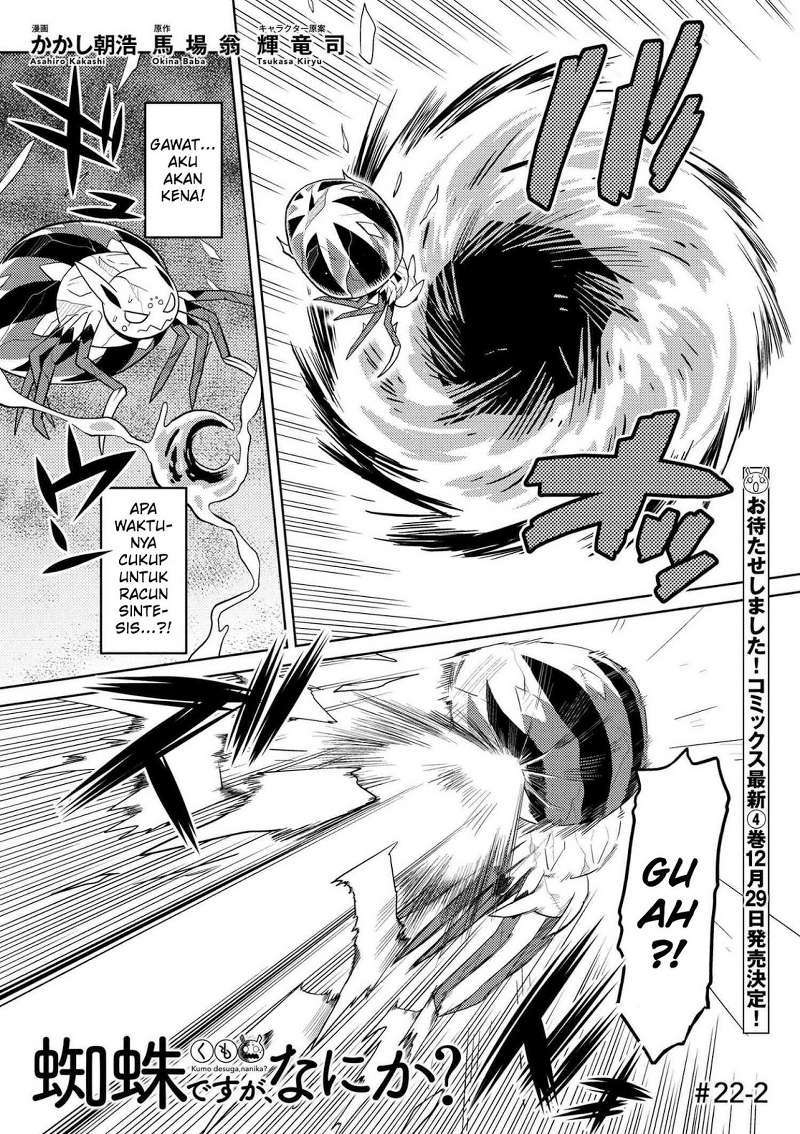 Manga Kumo desu ga, Nani ka? Chapter 22.2 gambar 2